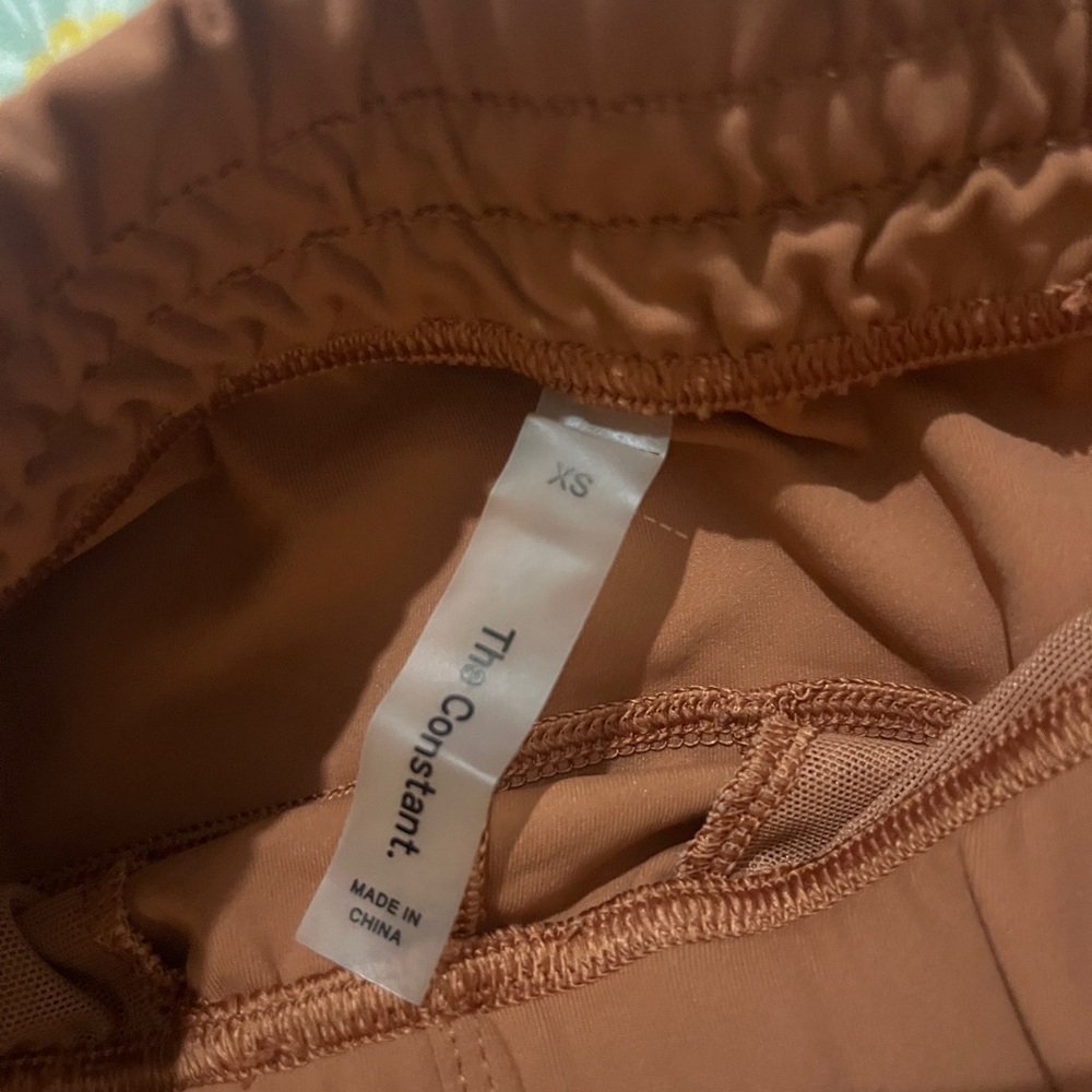 Women's Athletic Shorts in Brown - Picture 3 of 3